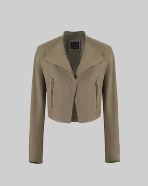 BOD&CHRISTENSEN-ADRIAN - CROPPED SUEDE JACKET
