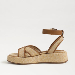 SAM EDELMAN-NYLIE PLATFORM ANKLE STRAP SANDAL