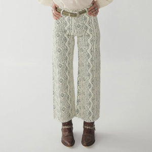 MAISON HOTEL-Twiggy Pant - Colombo Blue