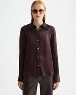SCOTCH&SODA-RUFFLE COLLAR SHIRT