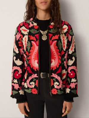MAISON HOTEL-Balani Jacket - Blossom Sunrise
