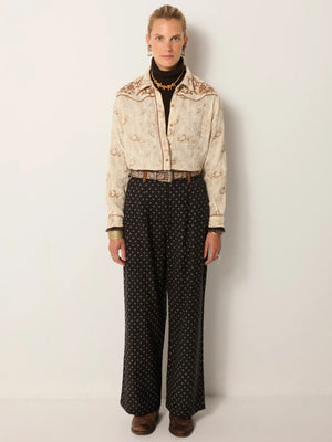 MAISON HOTEL-Jolene Blouse - Golden Cowboy