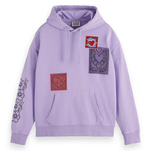 Scotch & Soda x Burton Morris Heart Printed Hoodie