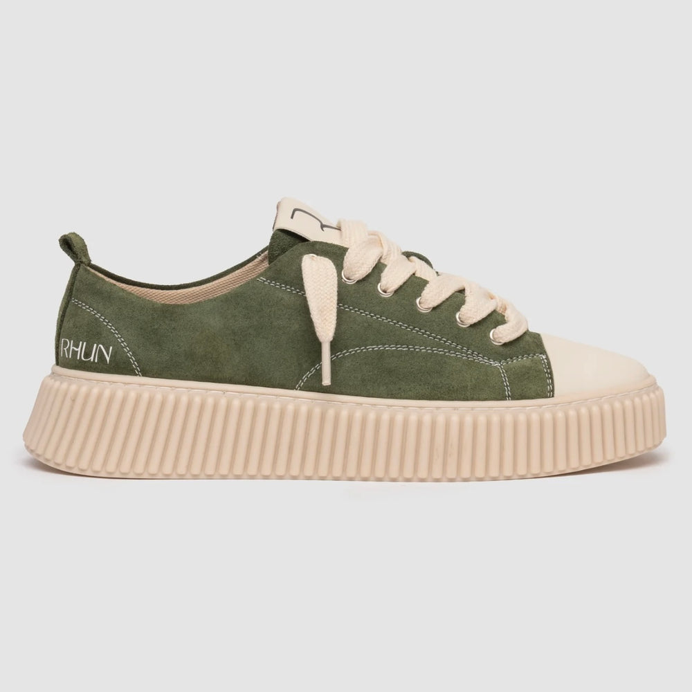 RHUN-Sneakers 2020 Treble Green Suede