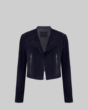 BOD&CHRISTENSEN-ADRIAN - CROPPED SUEDE JACKET