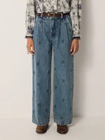 MAISON HOTEL-Paco Pant - Hamptons Blue