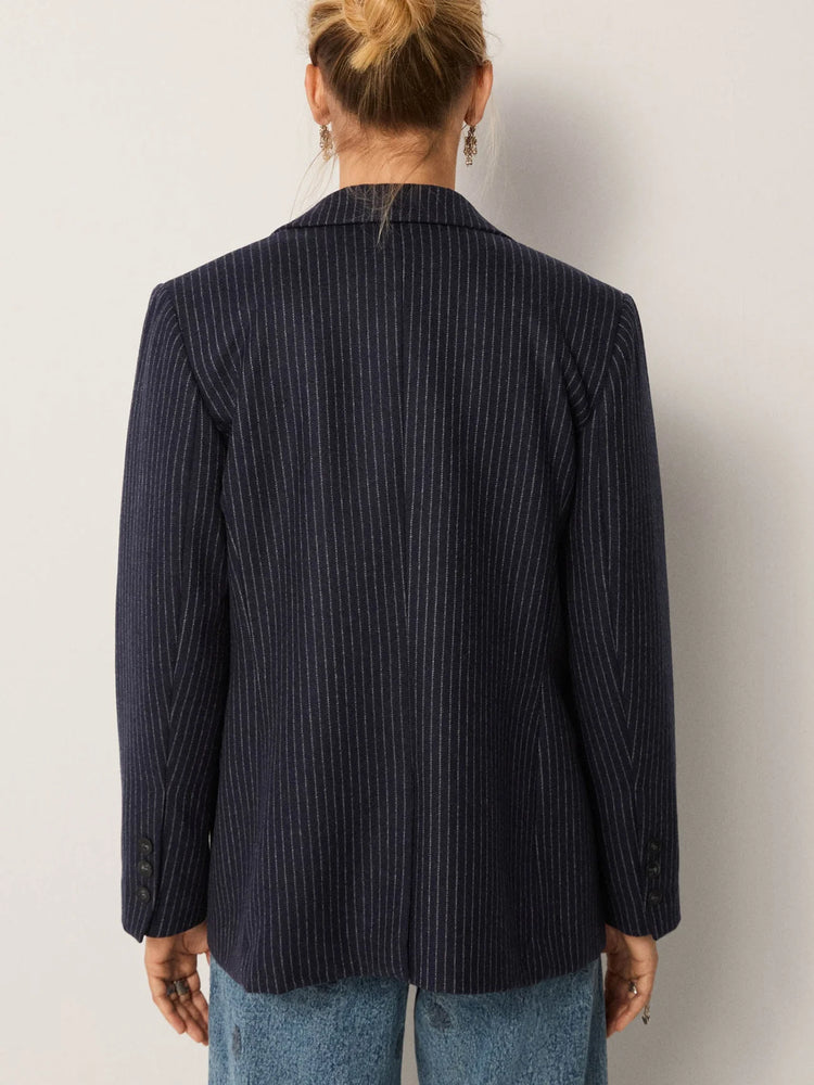 MAISON HOTEL-Jackie Blazer - Navy Note