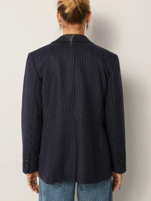 MAISON HOTEL-Jackie Blazer - Navy Note