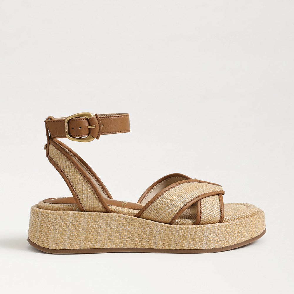 SAM EDELMAN-NYLIE PLATFORM ANKLE STRAP SANDAL