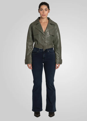 AMAPELLE-ROMIE - CROPPED TRENCH BIKER