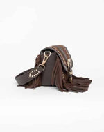 AMAL BROWN CROSSBODY BAG