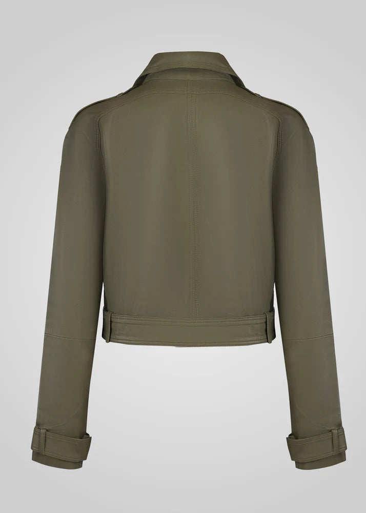 AMAPELLE-ROMIE - CROPPED TRENCH BIKER