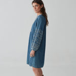 MAISON HOTEL-Emma Dress - Denim Romance