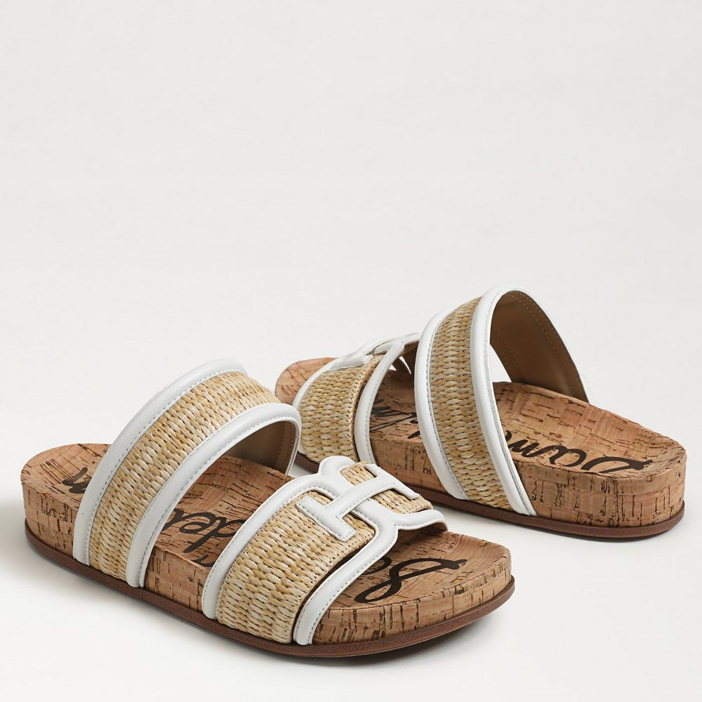 SAM EDELMAN-ROWAN SLIDE FOOTBED SANDAL