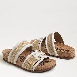 SAM EDELMAN-ROWAN SLIDE FOOTBED SANDAL