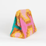 YUCATAN CLUTCH MULTICOLOR YELLOW