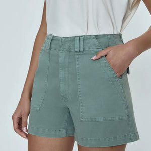 PISTOLA- MARISSA HIGH RISE UTILITY SHORT - GREEN