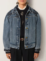 MAISON HOTEL-Wesley Jacket - Western Blue