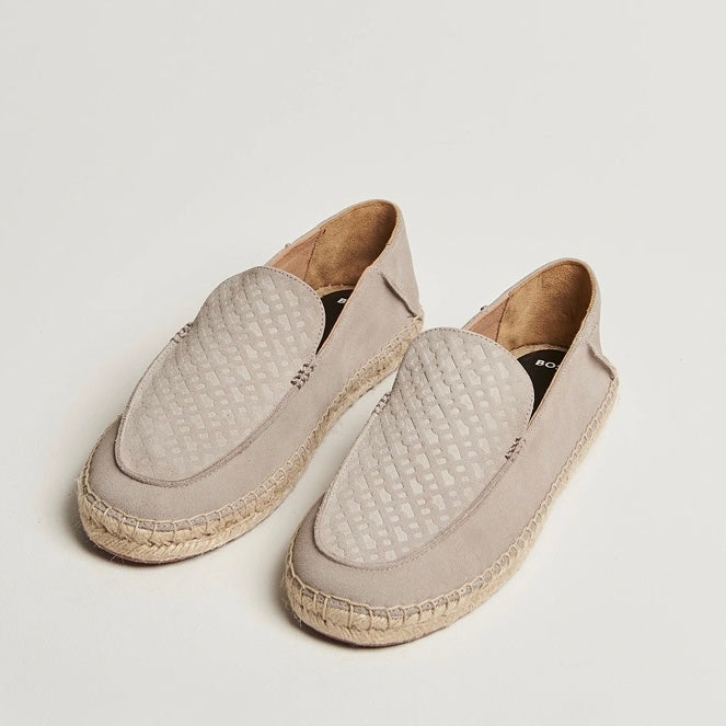 BOSS-Madeira Espadrilles Dark Beige