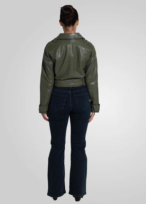 AMAPELLE-ROMIE - CROPPED TRENCH BIKER