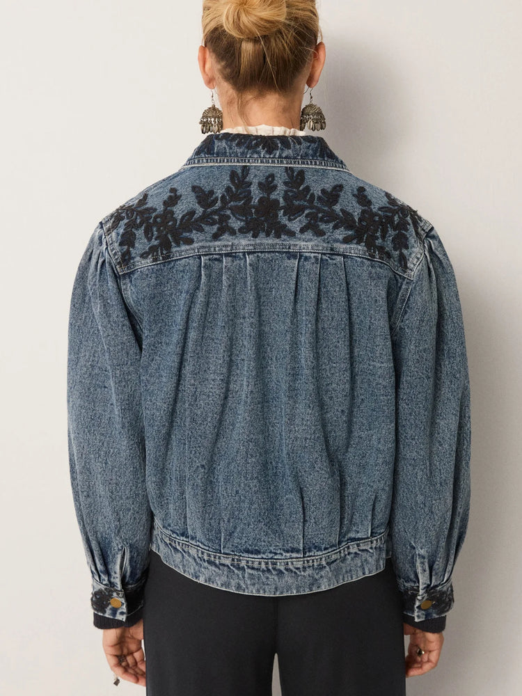 MAISON HOTEL-Wesley Jacket - Western Blue