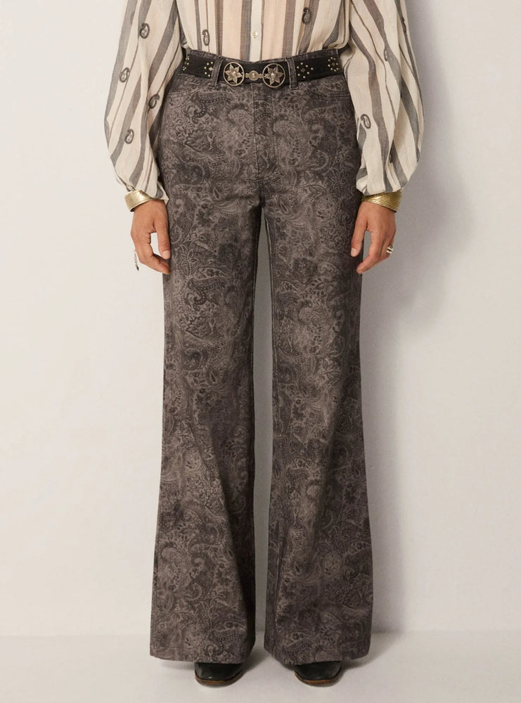 MAISON HOTEL-Iris Pant - Cool Gray
