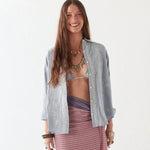 MAISON HOTEL-Ganges Blouse - Indigo