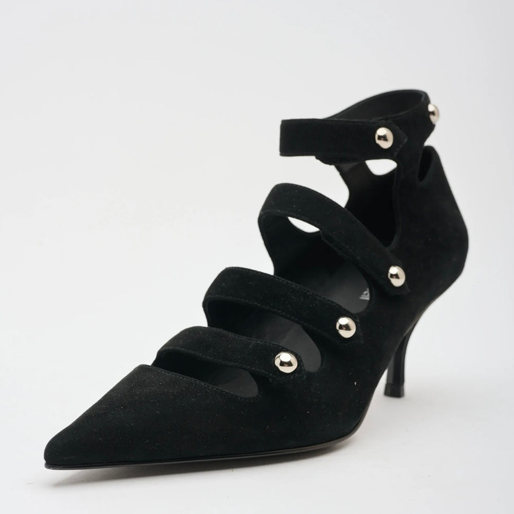 Jeffrey Campbell-reporter black