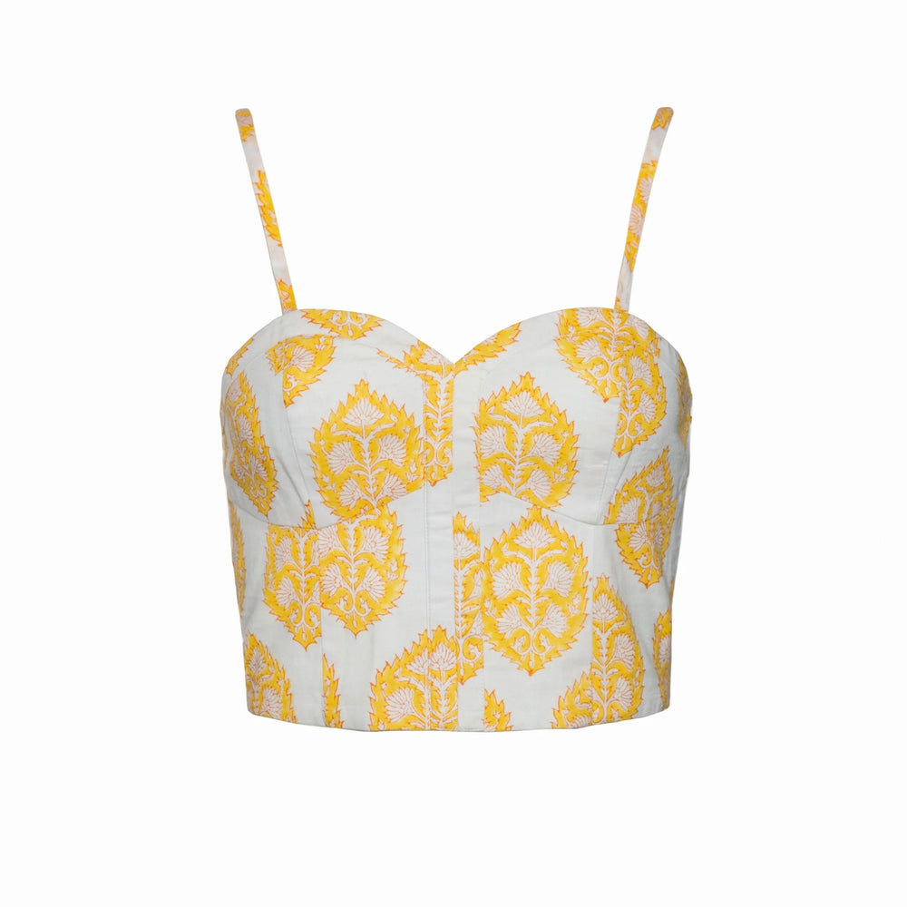 DESERT QUEEN-Marlyn Bustier gold medallion