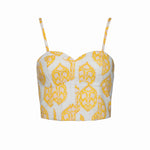 DESERT QUEEN-Marlyn Bustier gold medallion
