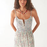 MAISON HOTEL-lulu dress- Hawaiian blue