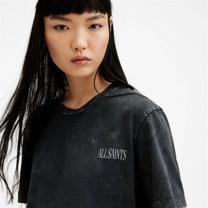 ALLSAINTS-Mic Boyfriend Printed T-Shirt