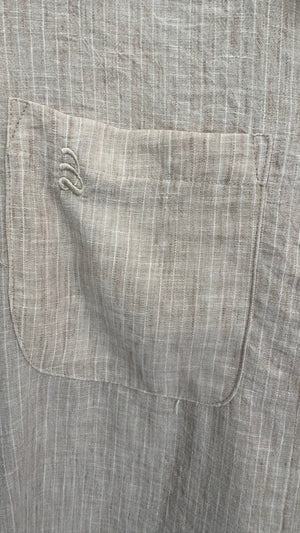 CLEDOR-STRIPES SHIRT BEIGE
