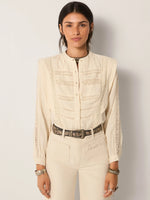 MAISON HOTEL-Blanca Blouse - Romantic Dream