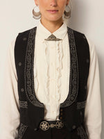MAISON HOTEL-Lupita Vest - Charro Black