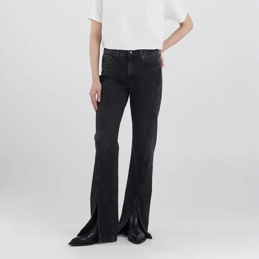 REPLAY-PERLIE STRAIGHT-FIT JEANS