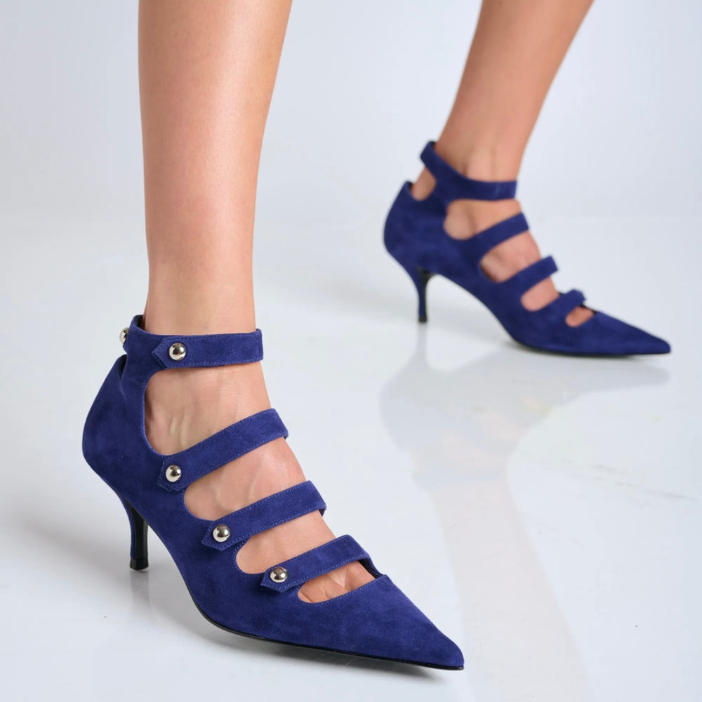 Jeffrey Campbell-reporter blue