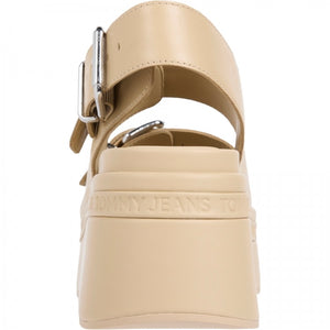 TOMMY HILFIGER-platform beige