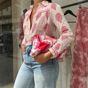 MAISON HOTEL-Dylan blouse-pink Floyd