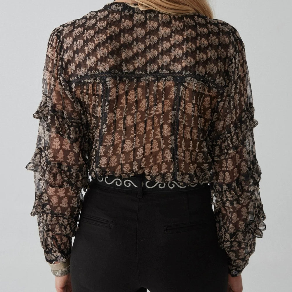 MAISON HOTEL-Venice Blouse - Ying Yang