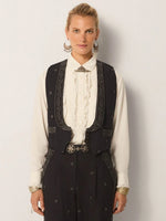 MAISON HOTEL-Lupita Vest - Charro Black