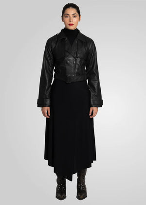 AMAPELLE-ROMIE - CROPPED TRENCH BIKER