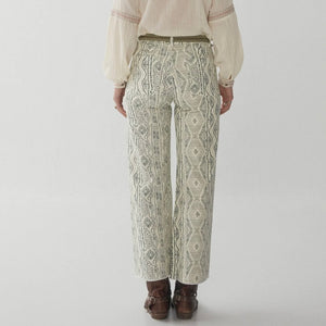 MAISON HOTEL-Twiggy Pant - Colombo Blue