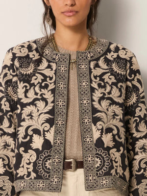 MAISON HOTEL-Balani Jacket - Chuvash Black