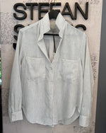 CLEDOR-STRIPES SHIRT WHITE
