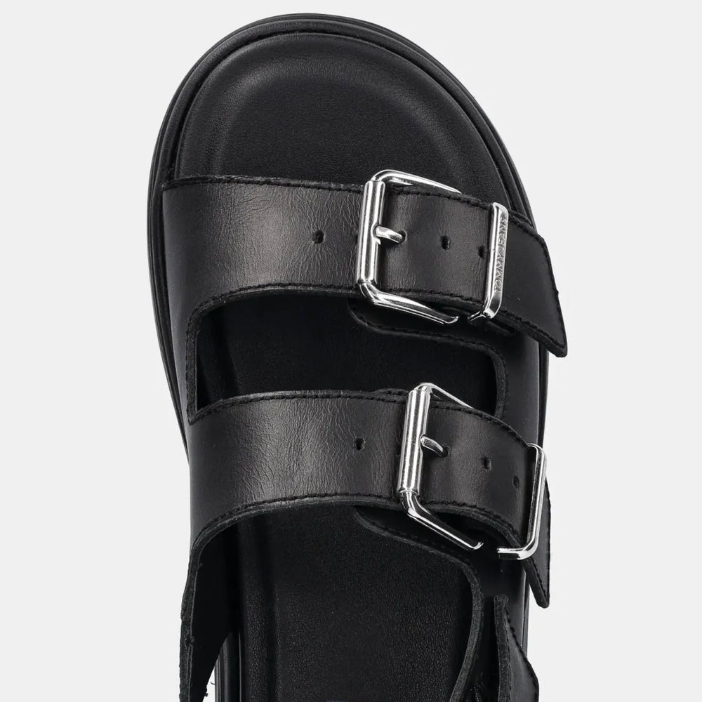 TOMMY HILFIGER-platform black