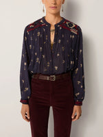 MAISON HOTEL-Milla Blouse - Vagator Marino