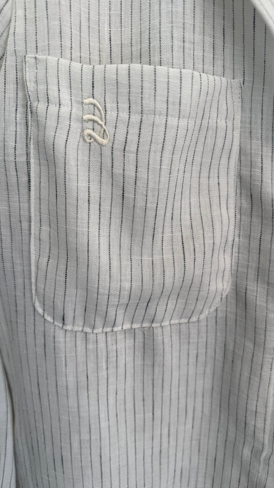 CLEDOR-STRIPES SHIRT WHITE