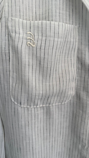 CLEDOR-STRIPES SHIRT WHITE