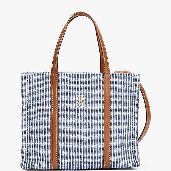TH Monogram Crossbody Beach Tote Bag